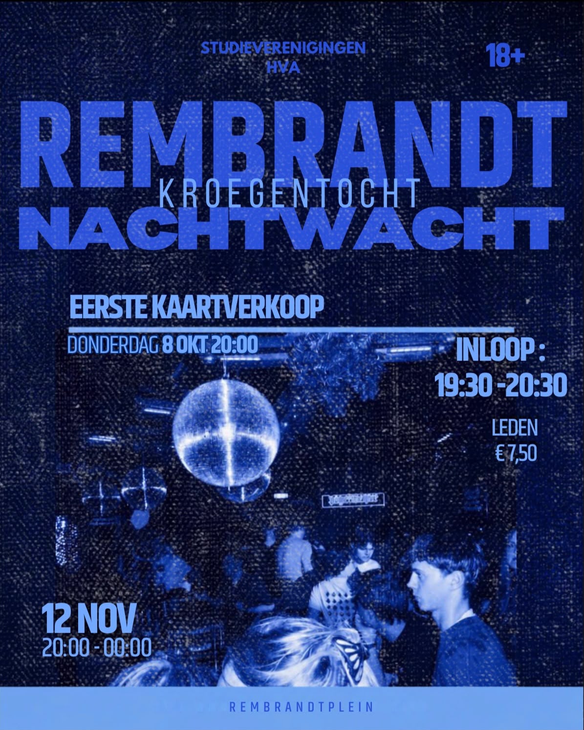 Cover photo for Rembrandt's Nachtwacht by Studievereniging Imperia