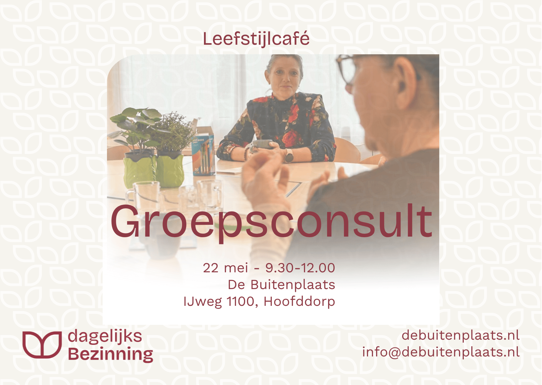Cover photo for Leefstijlcafé - Groepsconsult by De Buitenplaats