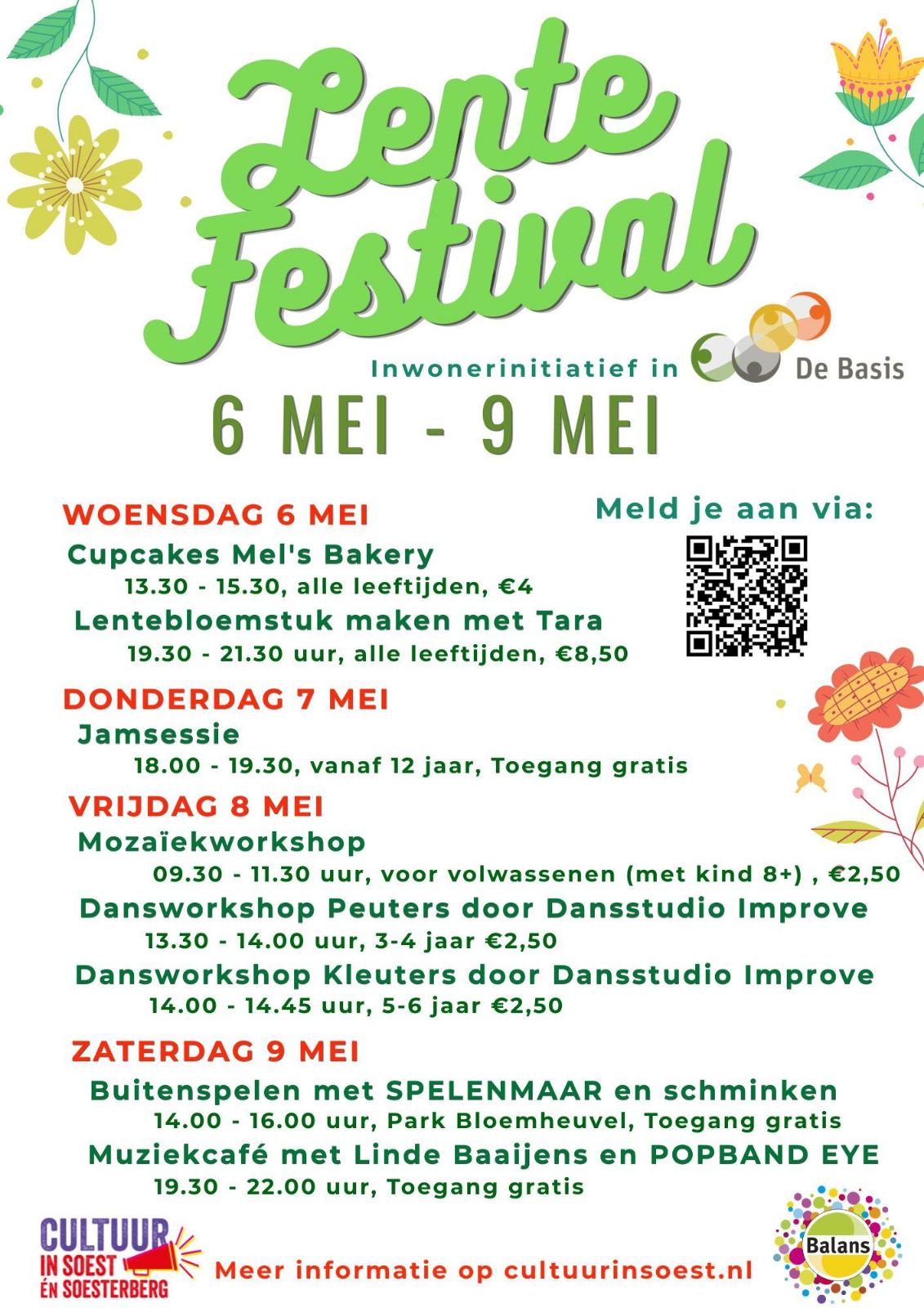 Cover photo for Lente festival Soesterberg van 6 t/m 9 mei 2026 by Stichting Balans