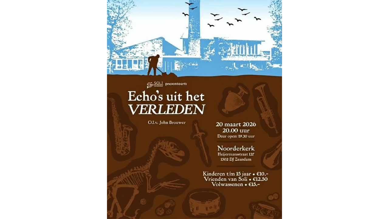 Cover photo for Lenteconcert 2026 by Harmonie Soli Zaandam