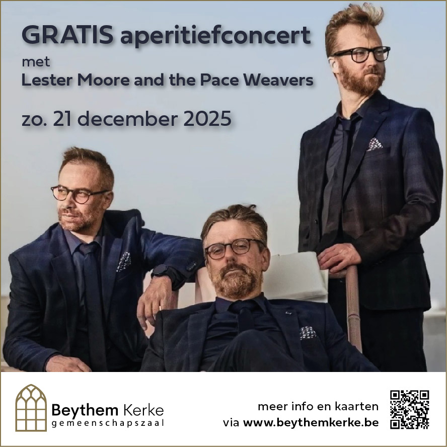 Cover photo for Lester Moore and the Pace Weavers - GRATIS CONCERT - TICKETS NOODZAKELIJK by Beythem Kerke vzw