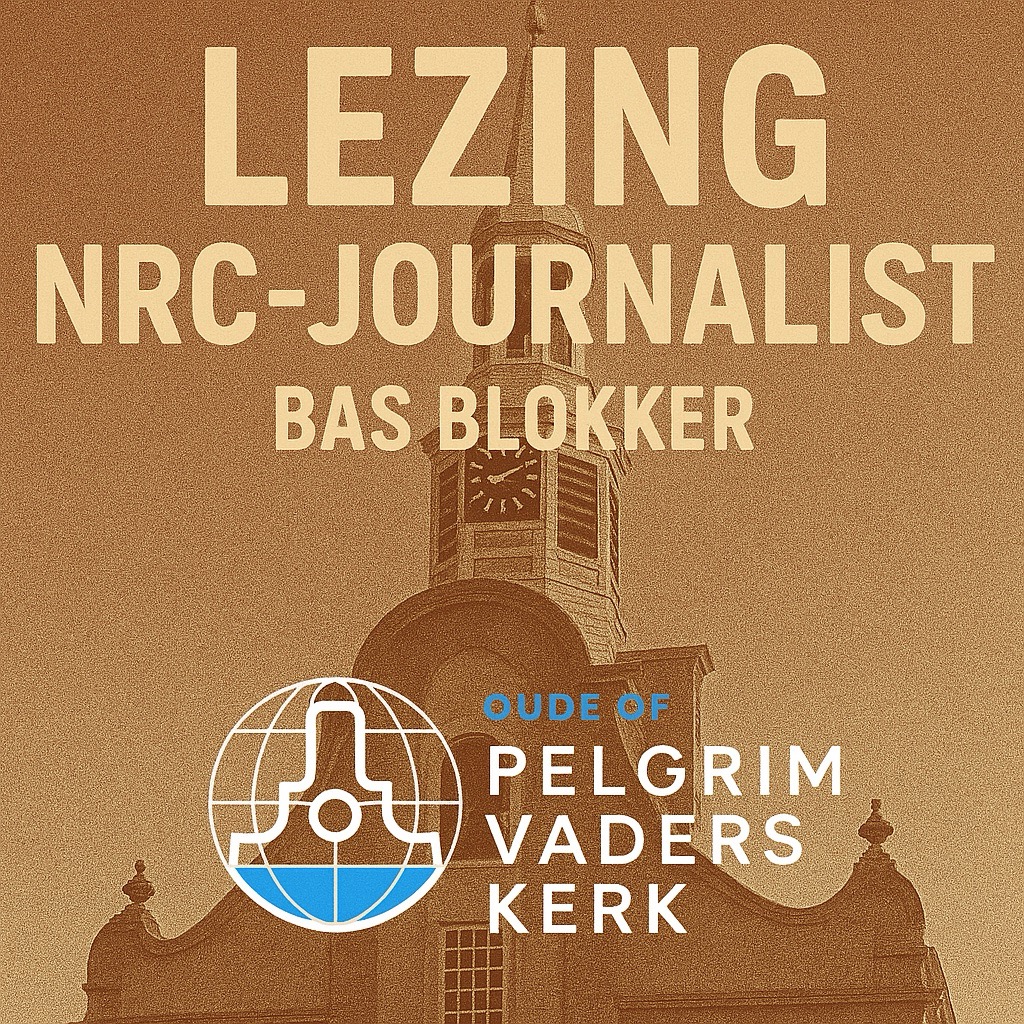 Cover photo for Lezing Bas Blokker by De Pelgrimvaderskerk
