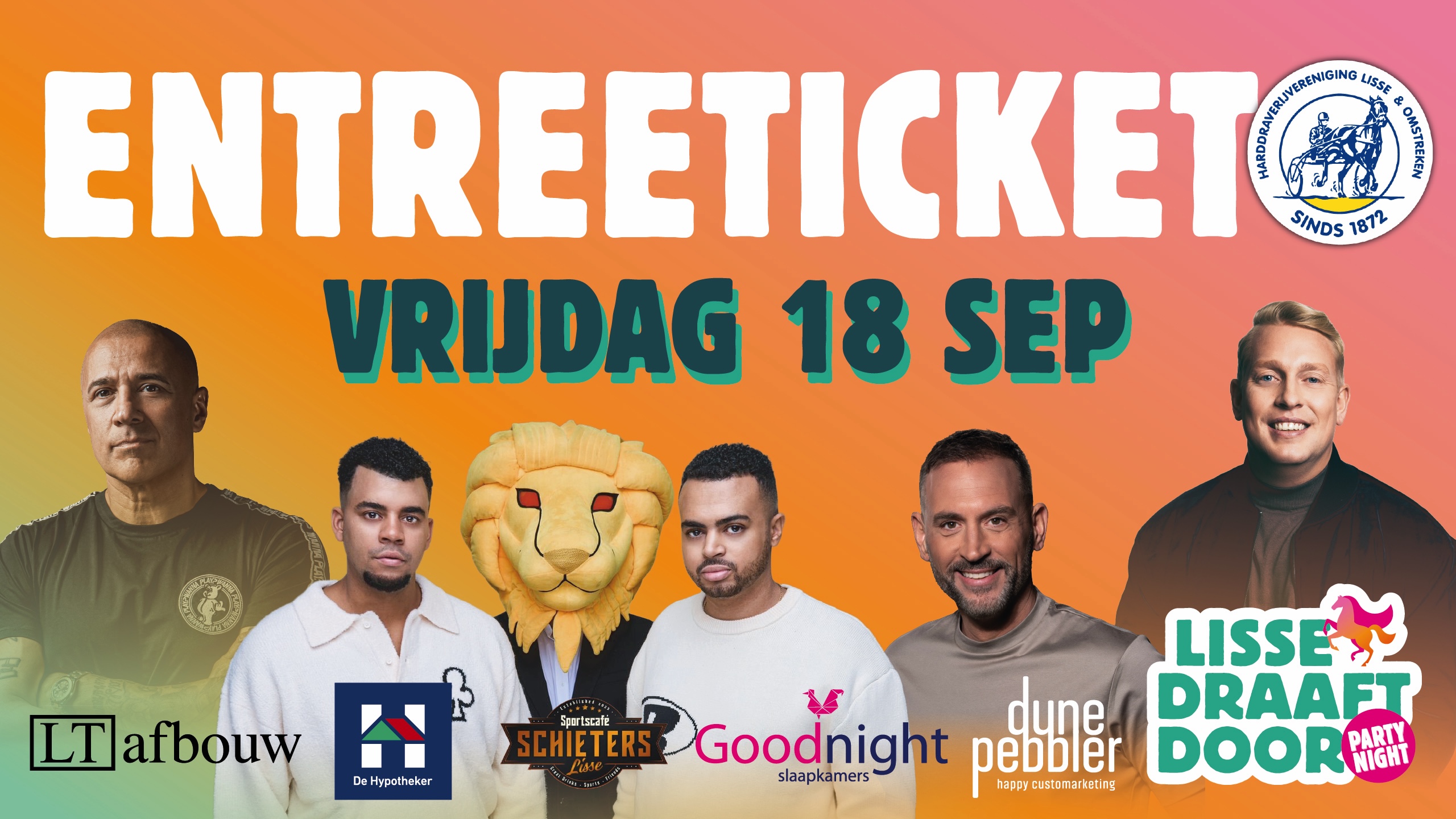 Cover photo for Lisse Draaft Door - Vrijdag 18 september by Harddraverijvereniging Lisse