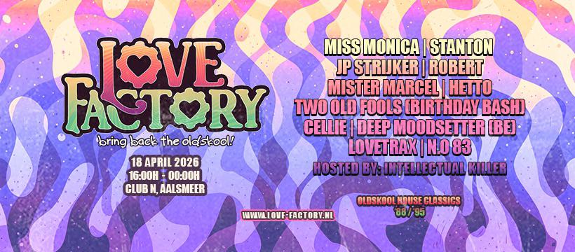 Cover photo for Love Factory @ N201 Aalsmeer by Love Factory