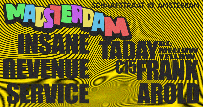 Cover photo for MADSTERDAM by Oedipus Craft Space
