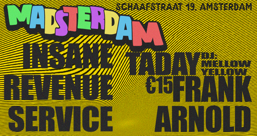 Cover photo for MADSTERDAM by Oedipus Craft Space