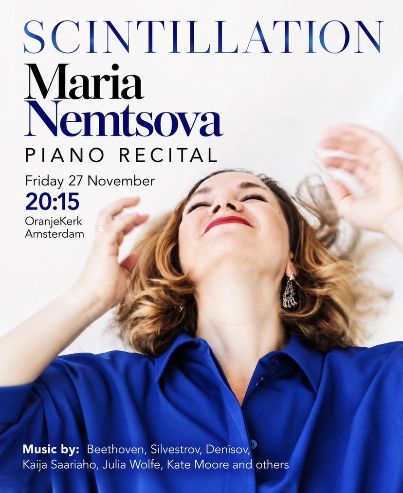 Cover photo for Maria Nemtsova piano recital by VitaDuo
