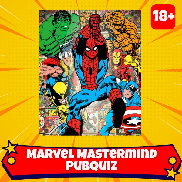 Cover photo for Marvel Mastermind PubQuiz by Wijkfeest de Zuidlanden