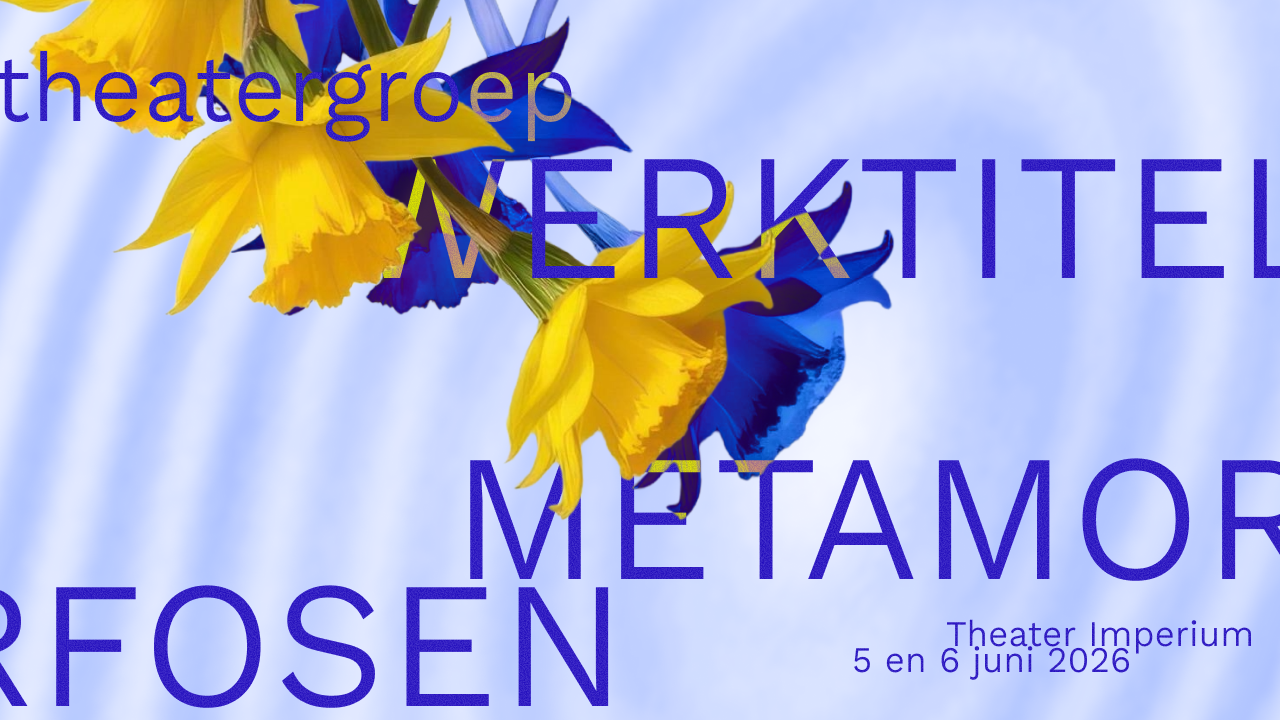 Cover photo for Metamorfosen by Theatergroep Werktitel