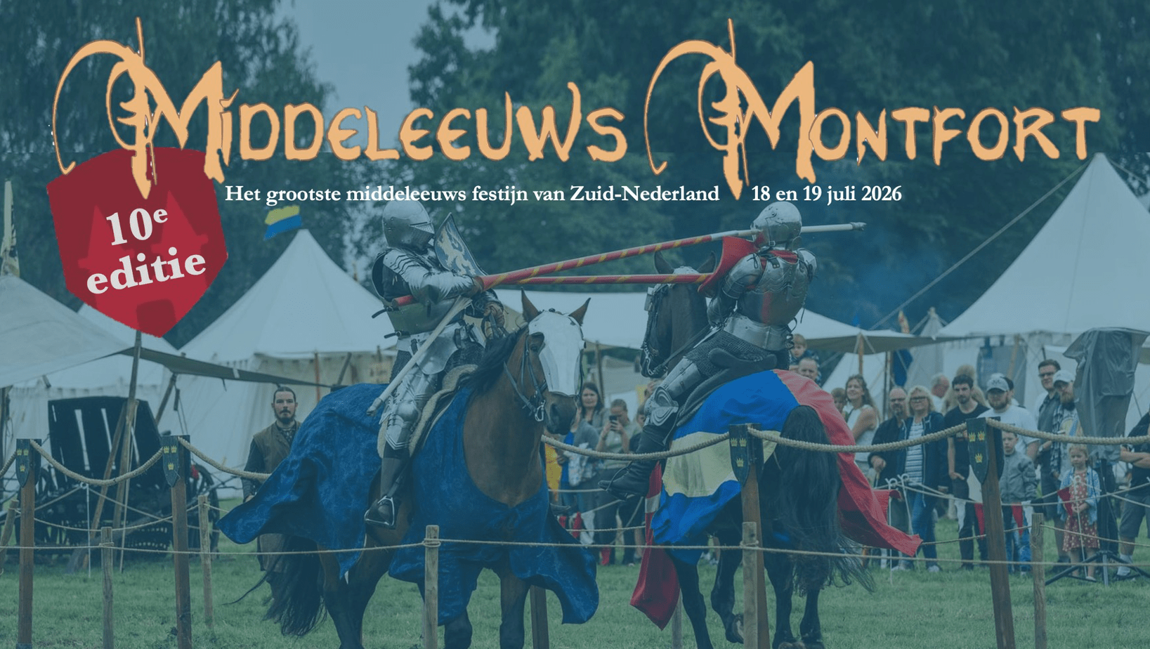 Cover photo for Middeleeuws Montfort 2026 by Kasteel Montfort
