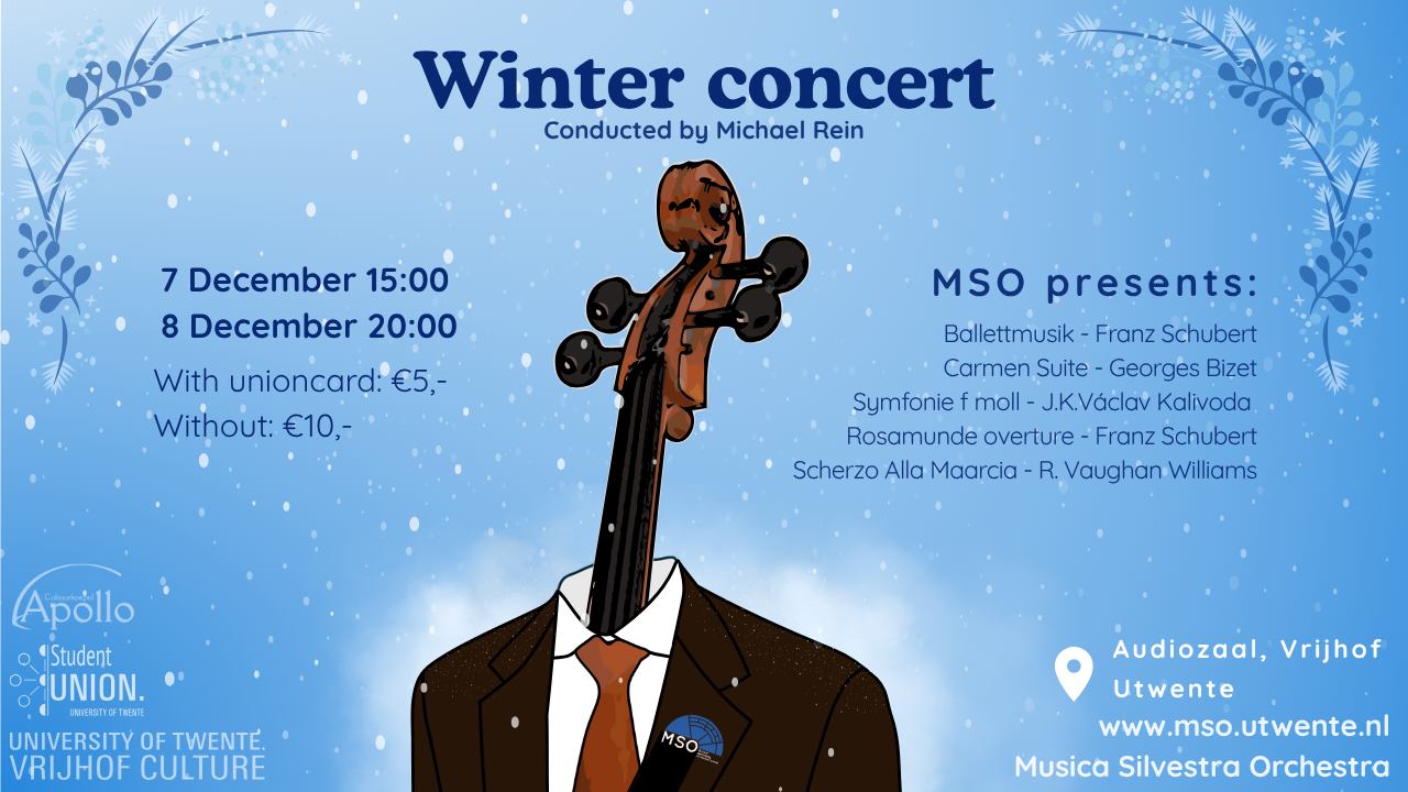 Cover photo for MSO winter concert by Musica Silvestra Orchestra