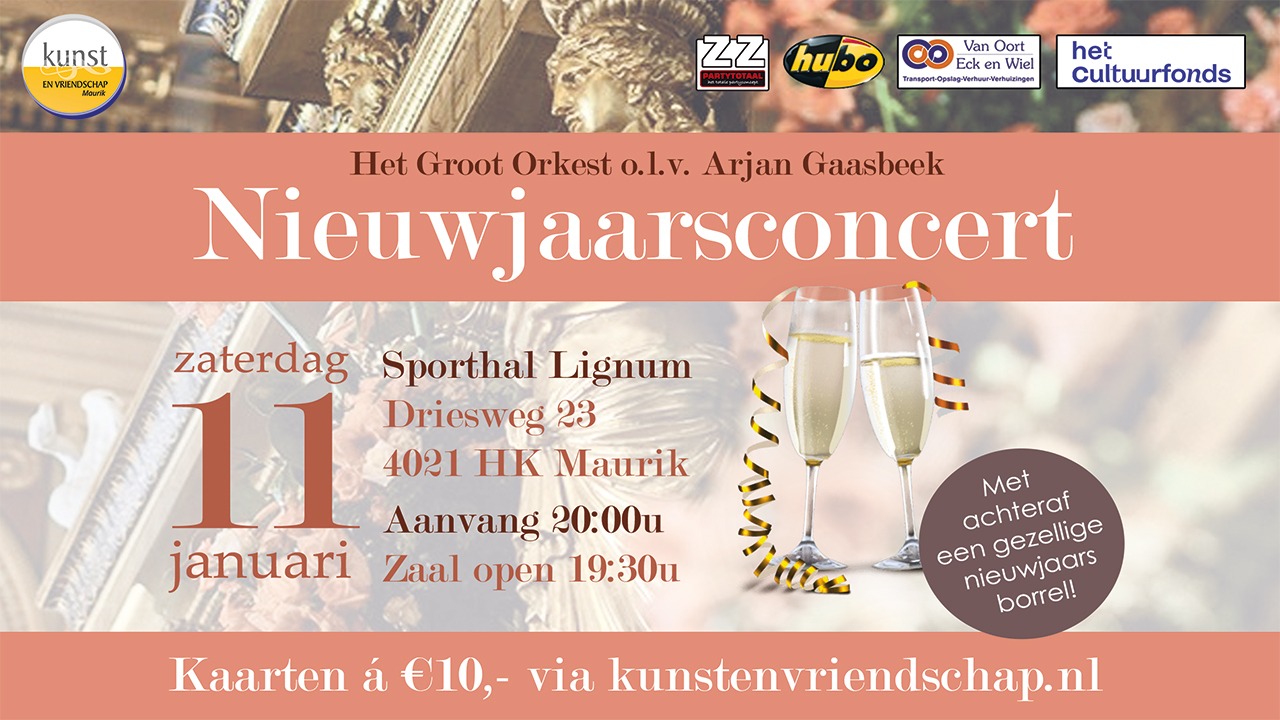 Cover photo for Nieuwjaarsconcert Groot orkest. by Kunst en Vriendschap