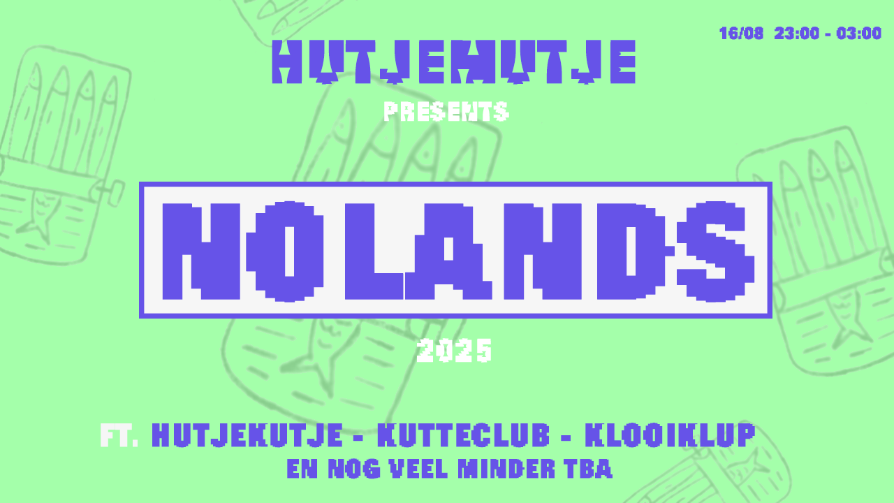 Cover photo for NOLANDS: HUTTEKUTJE, KUTTECLUB, KLOOIKLUP & MORE T.B.A. by Skatecafe Karin & Yvonne