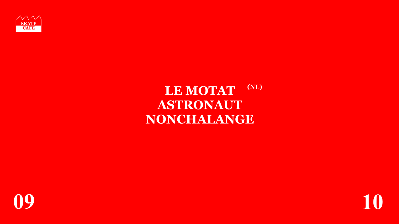 Cover photo for LE MOTAT ALBUMRELEASE: HET MOMENT SUPRÊME by Skatecafe Karin & Yvonne
