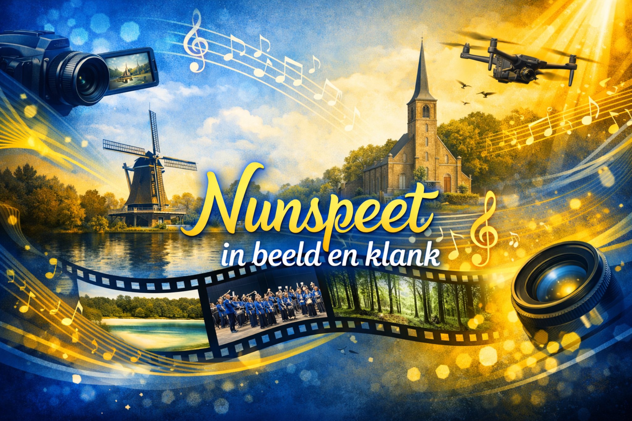 Cover photo for Nunspeet in beeld en klank by HarmonieNunspeet