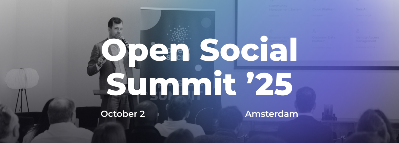 Cover photo for Open Social Summit '25 by Open Social