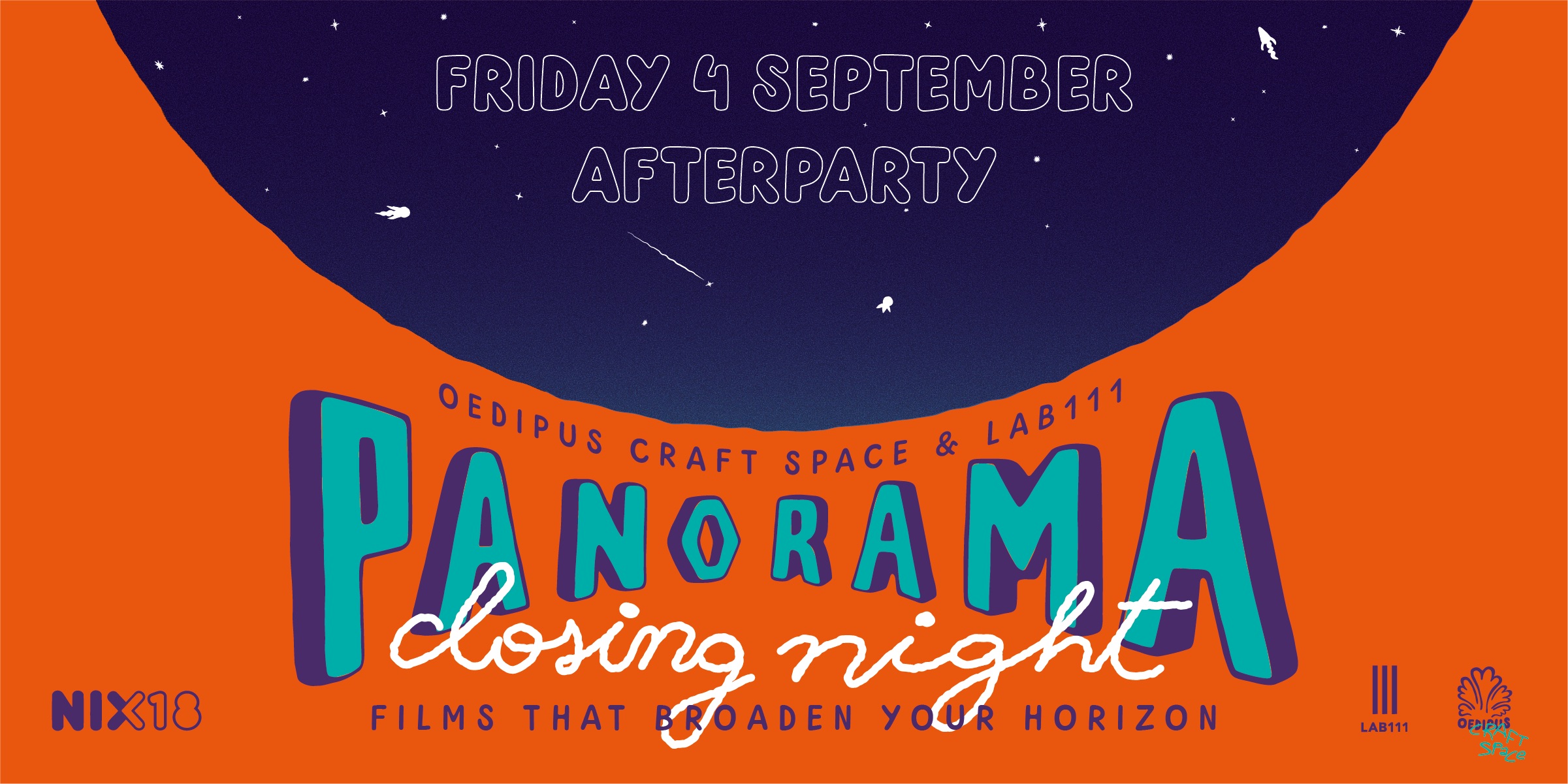 Cover photo for PANORAMA NIGHT'S W/ LAB111 - METROPOLIS (2001) + AFTERPARTY by Oedipus Craft Space