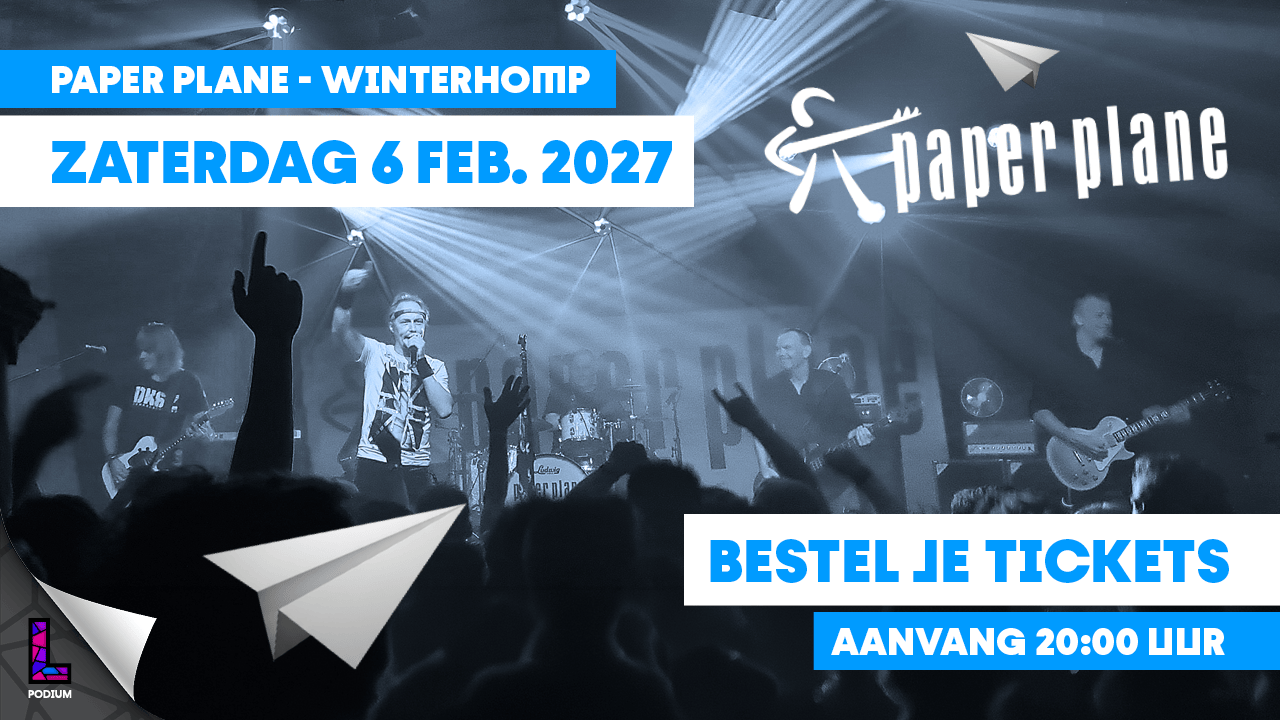 Cover photo for Paper Plane - Winterhomp by PODIUM LAURENTZ - HEEMSKERK