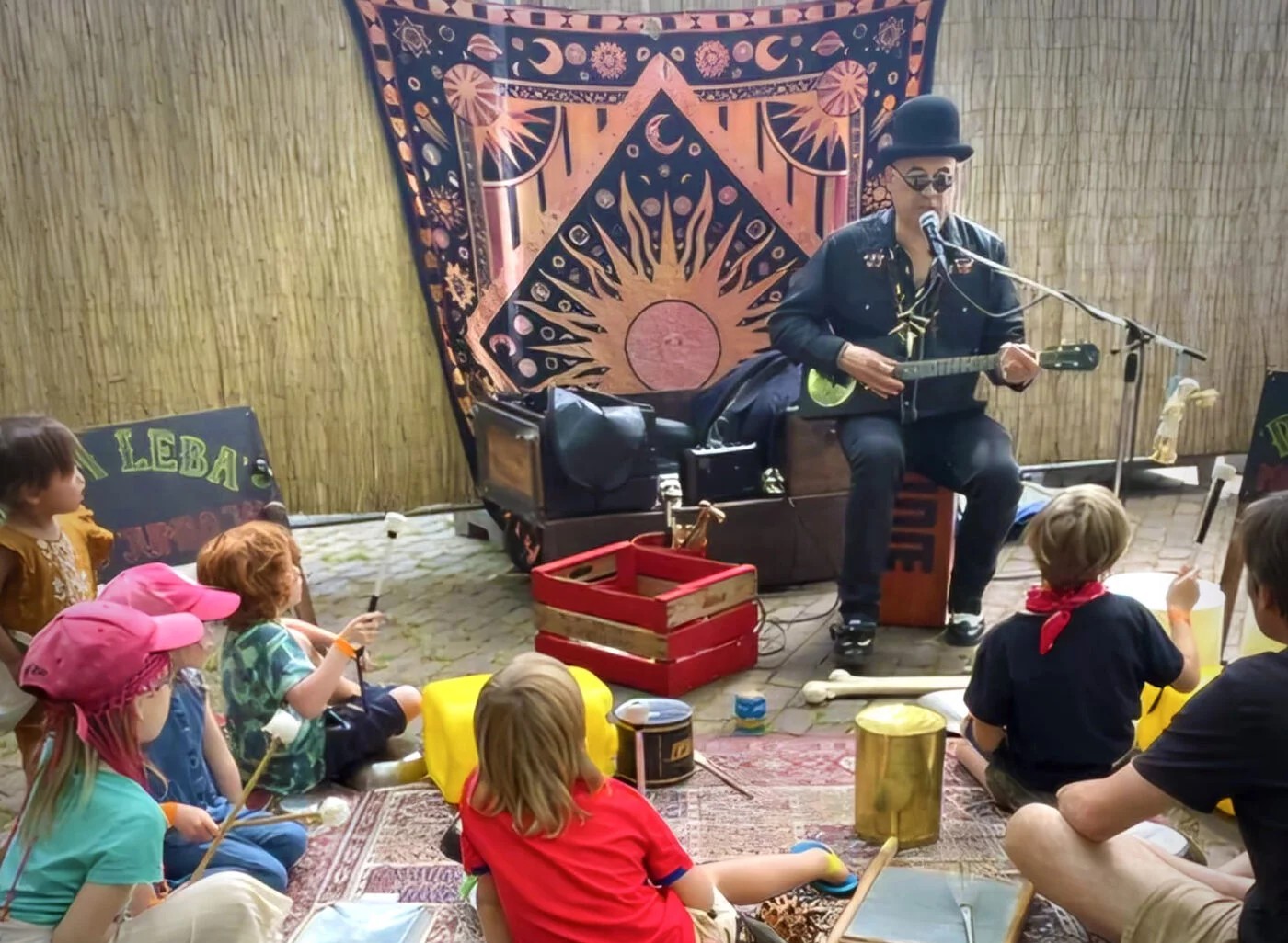 Cover photo for Kids Only | Papa Leba's Mumbo Jumbo Jam by Zie de Schie