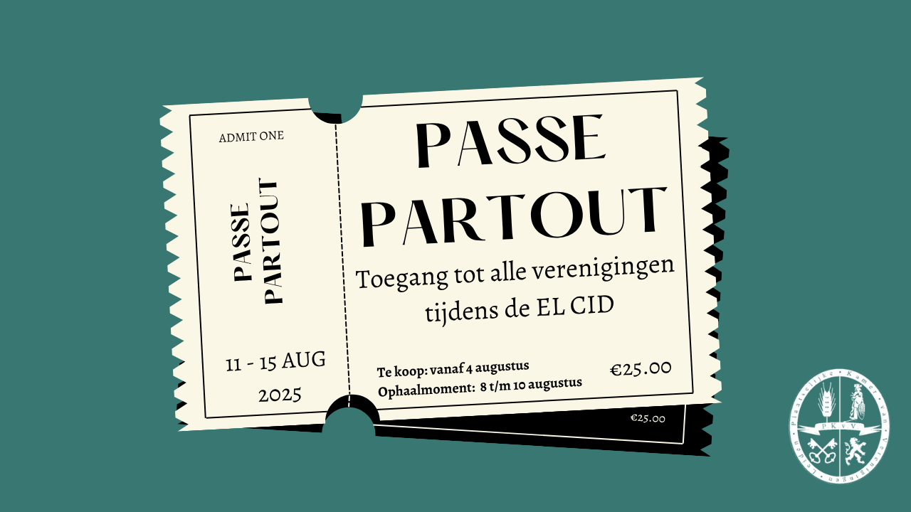 Cover photo for PKvV Passe-Partout EL CID 2025 by PKvV