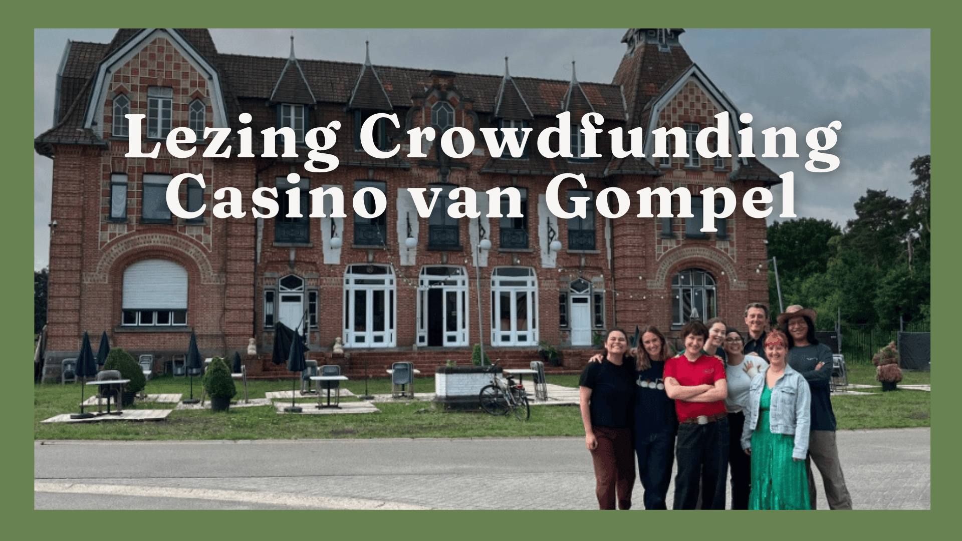 Cover photo for Casino, ook een stukje van jou? - Lezing Crowdfunding Casinovatief by Casinovatief