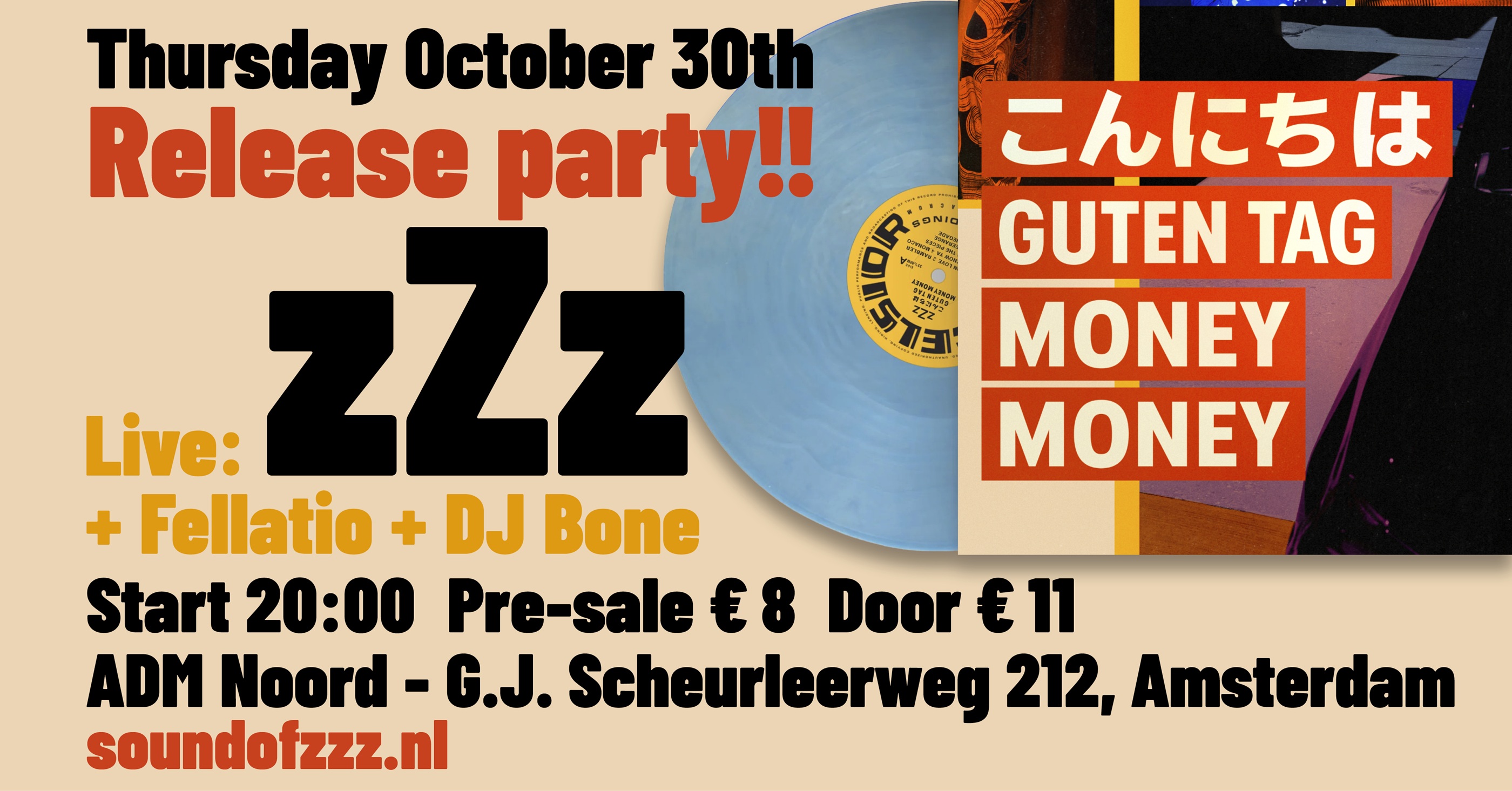 Cover photo for zZz Album Release Party by Black Path Productions
