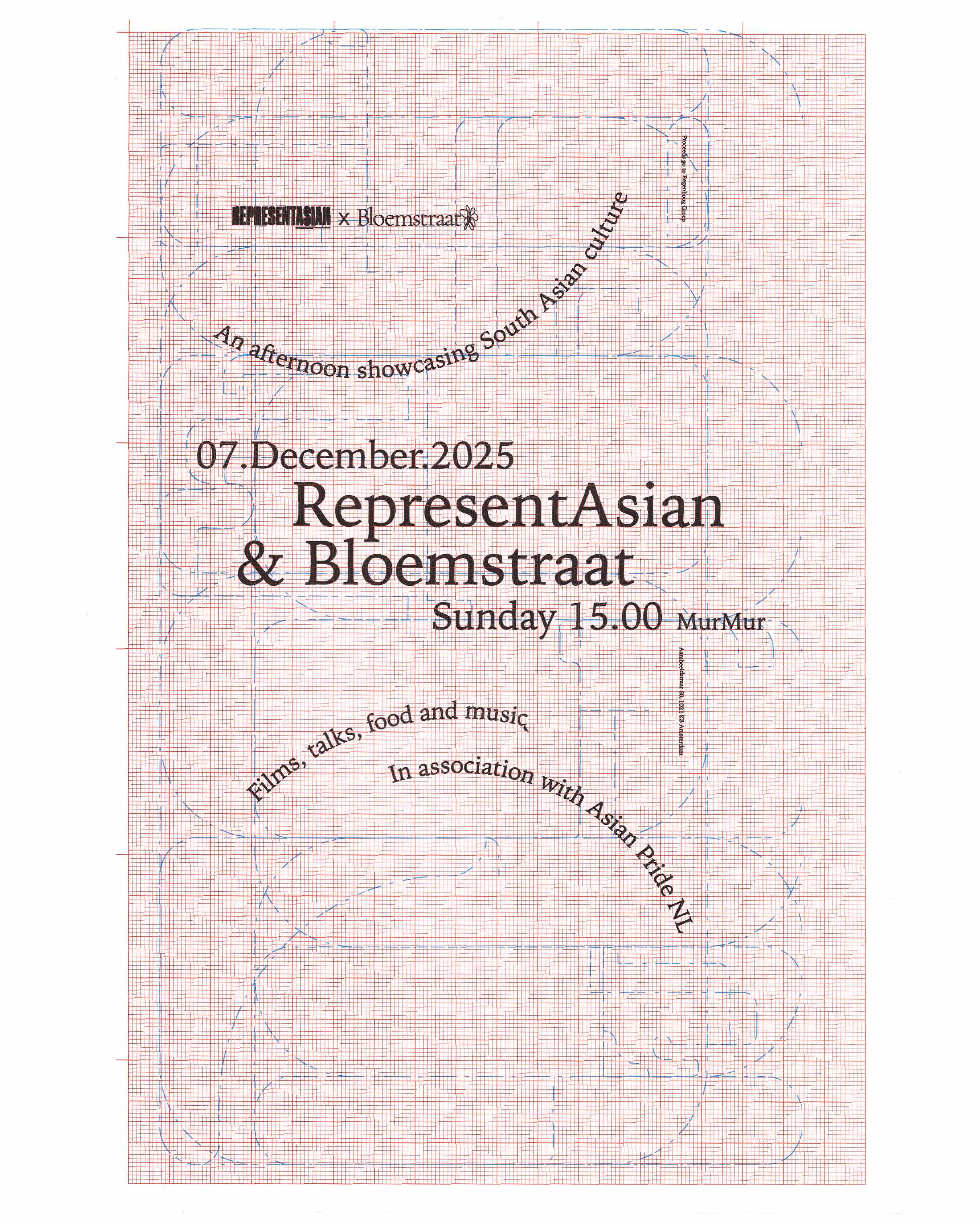 Cover photo for representasian & bloemstraat: an afternoon showcasing south asian culture // safiya haneen, yusuf suave & more by murmur