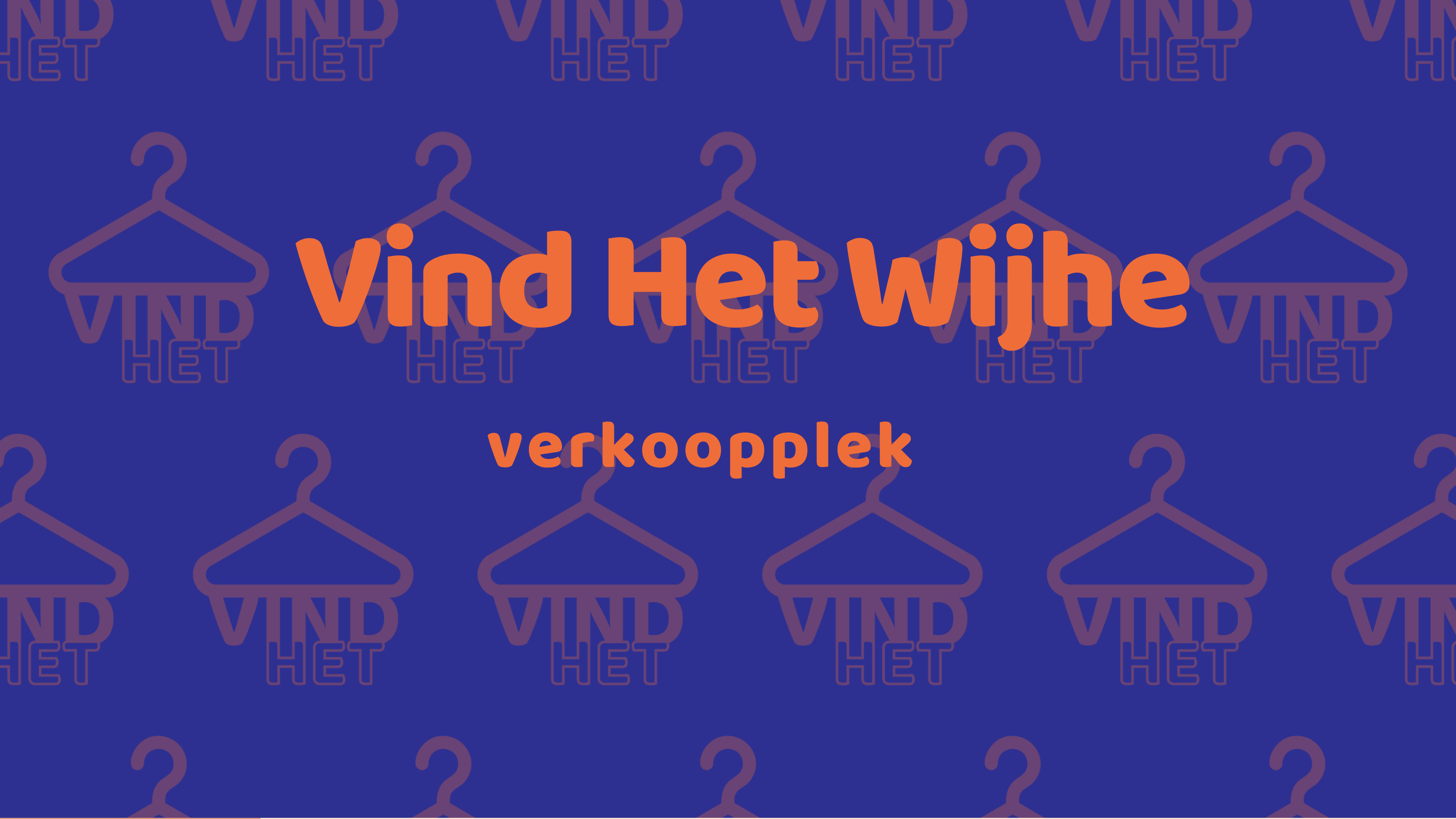 Cover photo for Reserveer een plek op de Vind Het kledingmarkt by Wiejese Diekdaegen