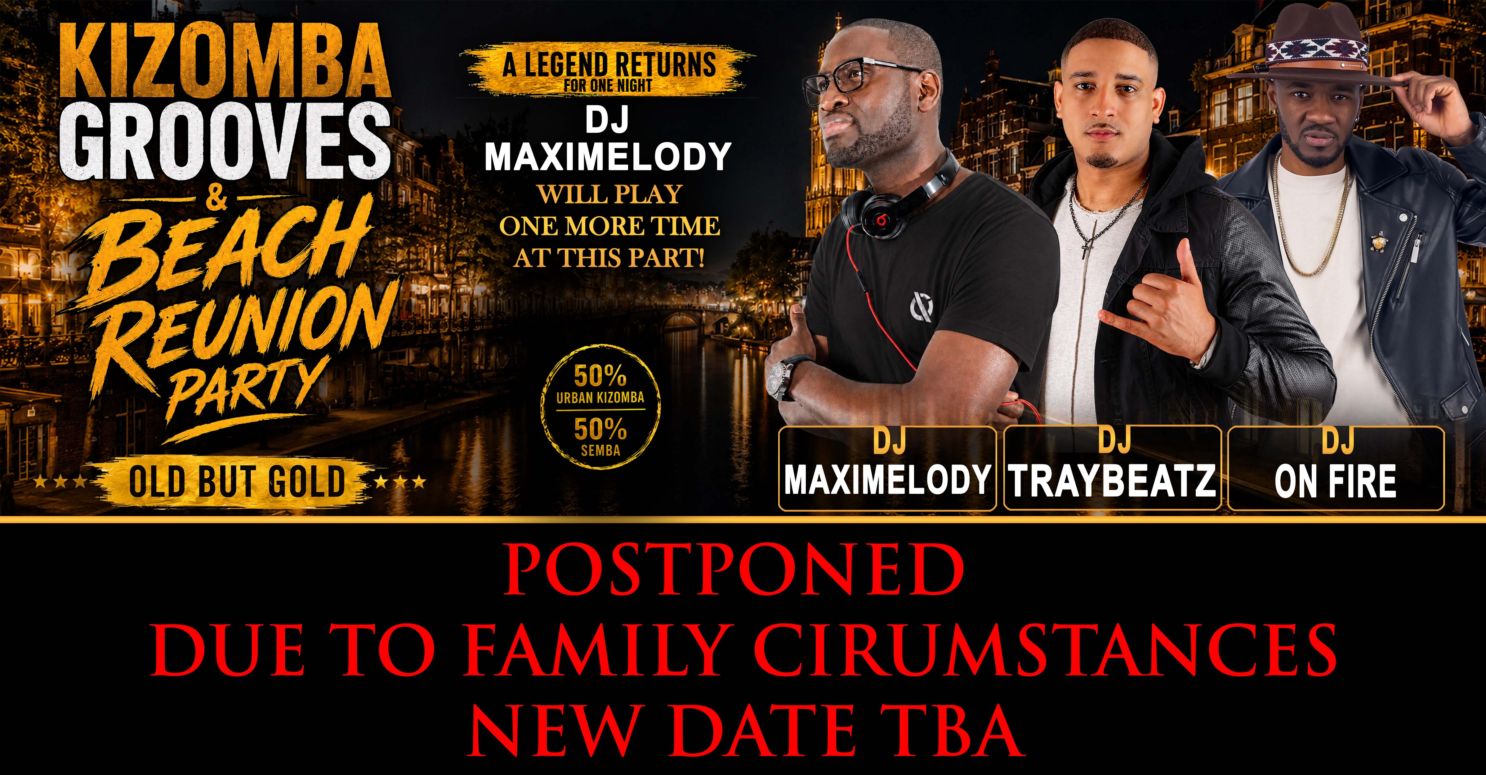 Cover photo for Kizomba Grooves & Beach Reunion Party by YDK Weekend Edition