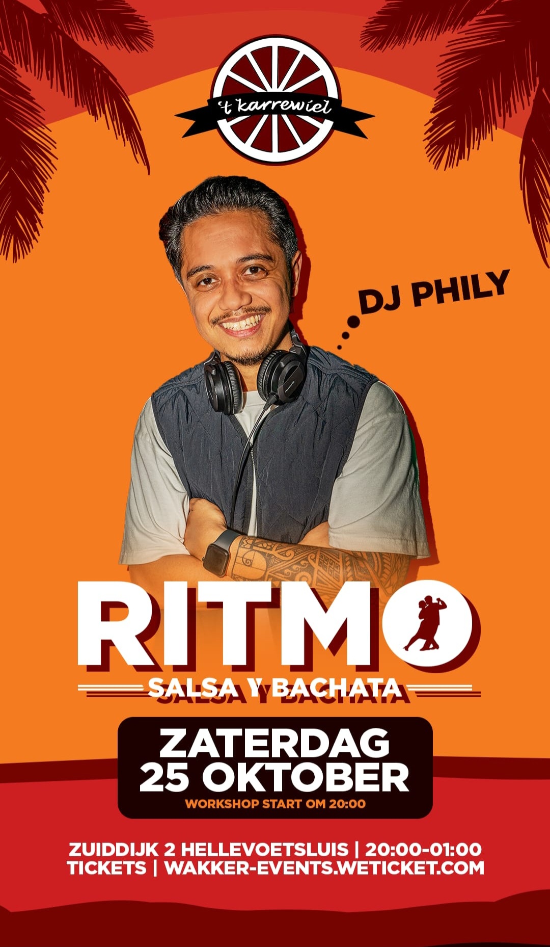 Cover photo for RITMO - Salsa y Bachata by Wakker Events