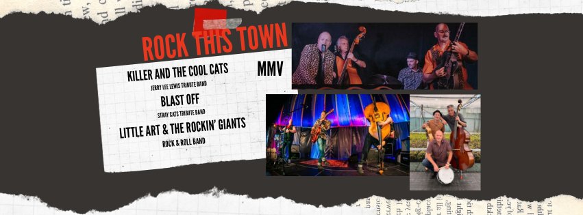 Cover photo for Rock this Town by Poppodium The Cube