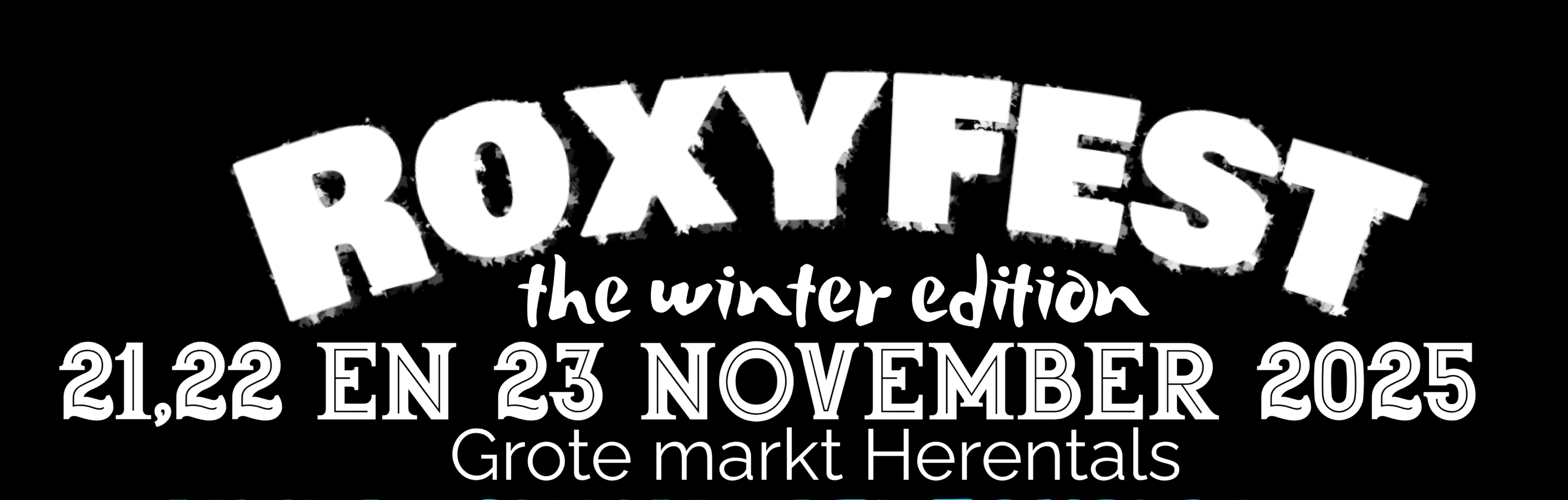 Cover photo for Roxyfest The Winter Edition by Roxyfest vzw