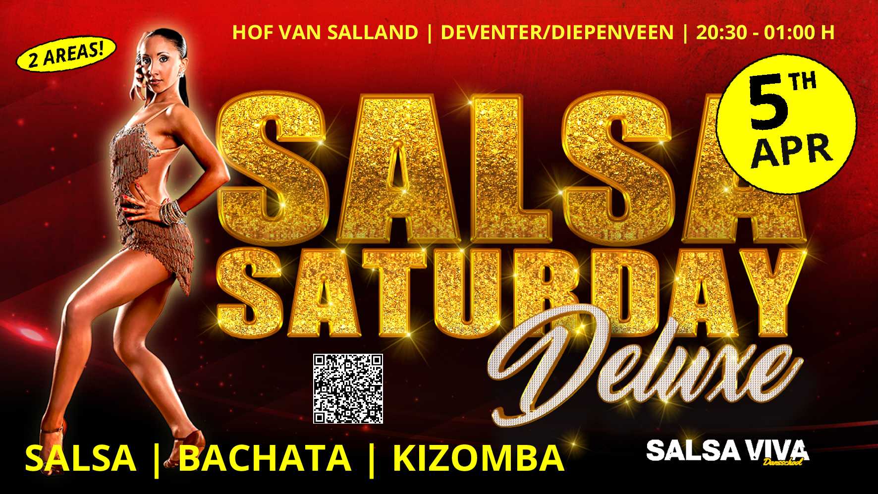 Cover photo for Salsa Saturday Deluxe - Hof van Salland by Salsa Viva