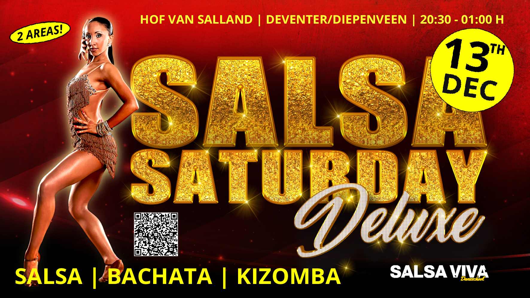 Cover photo for Salsa Saturday Deluxe - Hof van Salland by Salsa Viva