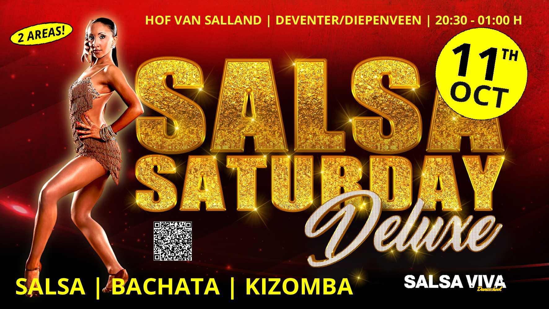 Cover photo for Salsa Saturday Deluxe - Hof van Salland by Salsa Viva