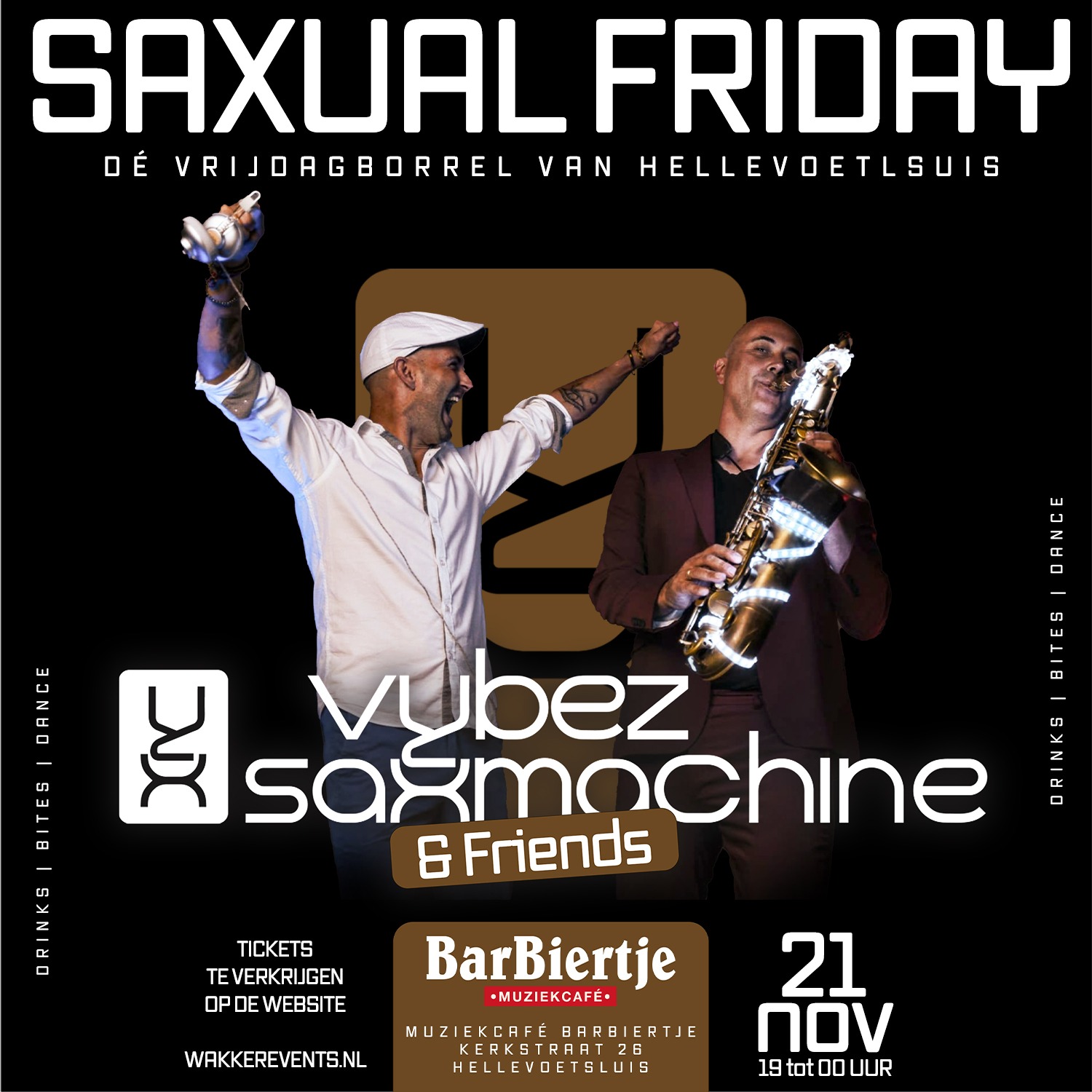 Cover photo for Saxual Friday by Wakker Events