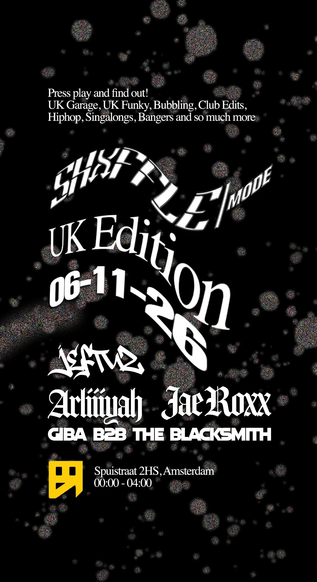 Cover photo for Shufflemode (UK EDITION) by Bitterzoet