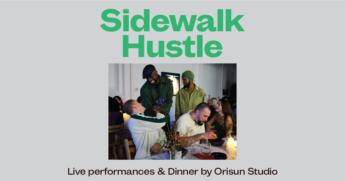 Cover photo for Sidewalk Hustle by Orisun Studio
