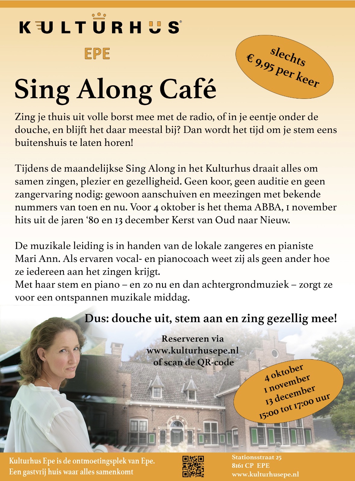 Cover photo for Sing along cafe by Kulturhus Epe
