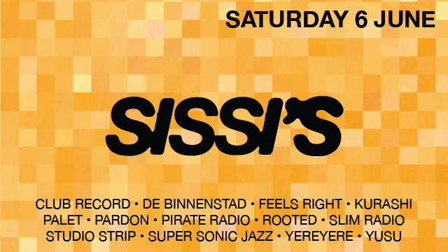 Cover photo for Sissi's Amsterdam Blockparty w/ PALET, PARDON, KURASHI, STUDIO STRIP & MORE by Sissi's Amsterdam