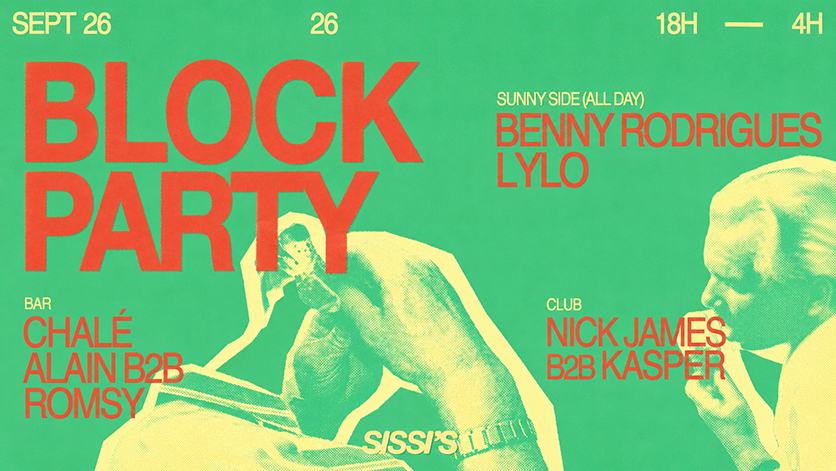Blockparty w/ Benny Rodrigues & LYLO in Sissi's, Amsterdam