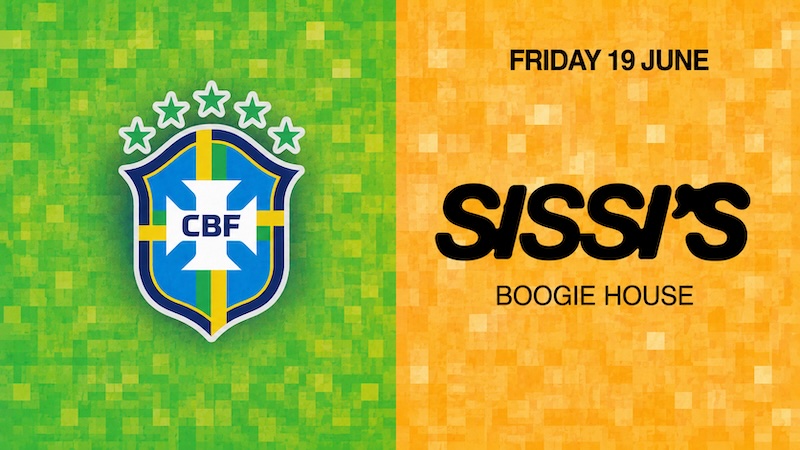 Cover photo for Sissi's Friday w/ Brazil Watch Party & Boogie House by Sissi's Amsterdam