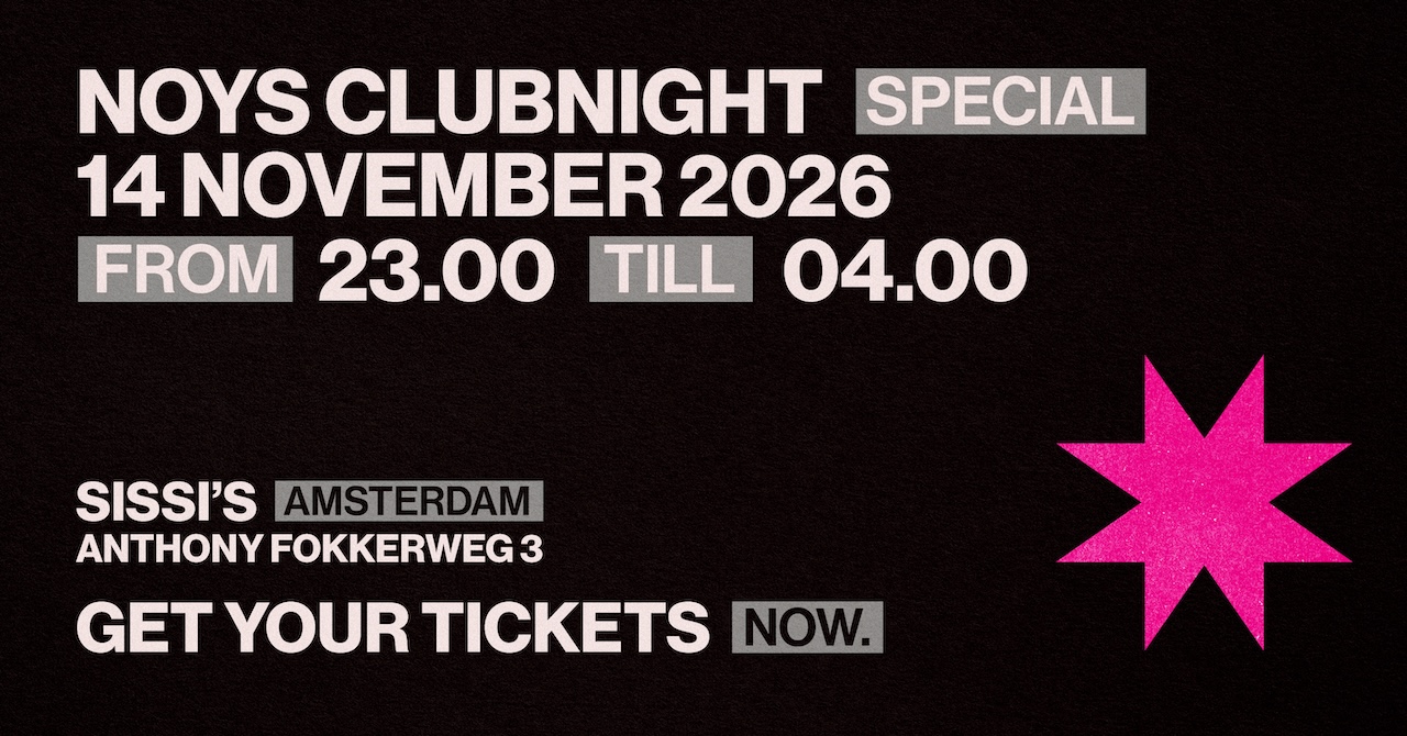 Cover photo for Sissi's Saturday by NOYS by Sissi's Amsterdam