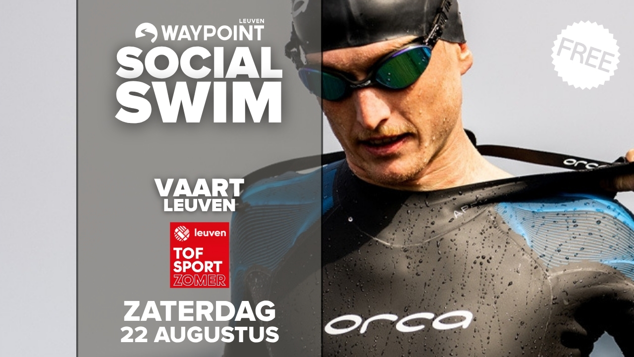 Cover photo for SOCIAL SWIM POP-UP ZWEMMEN by Waypoint Leuven