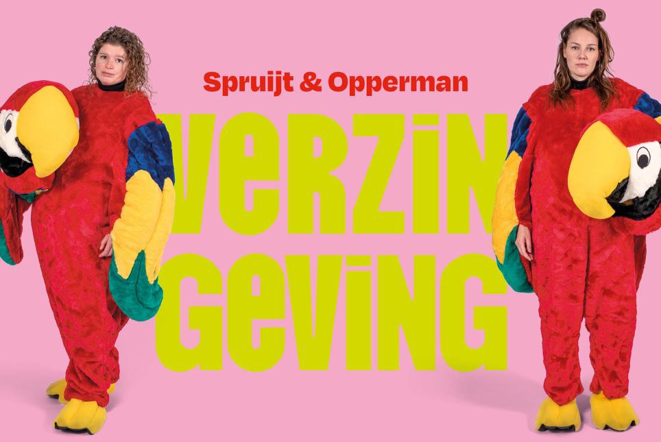 Cover photo for Spruijt & Opperman - Verzingeving by Theater de Hege Fonnen Lemmer