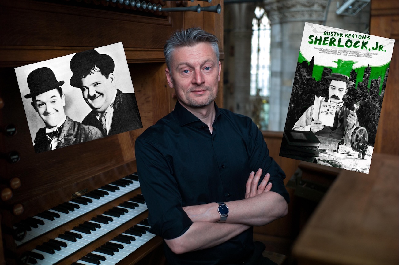Cover photo for Stomme Film met orgel by Oude Kerk Charlois