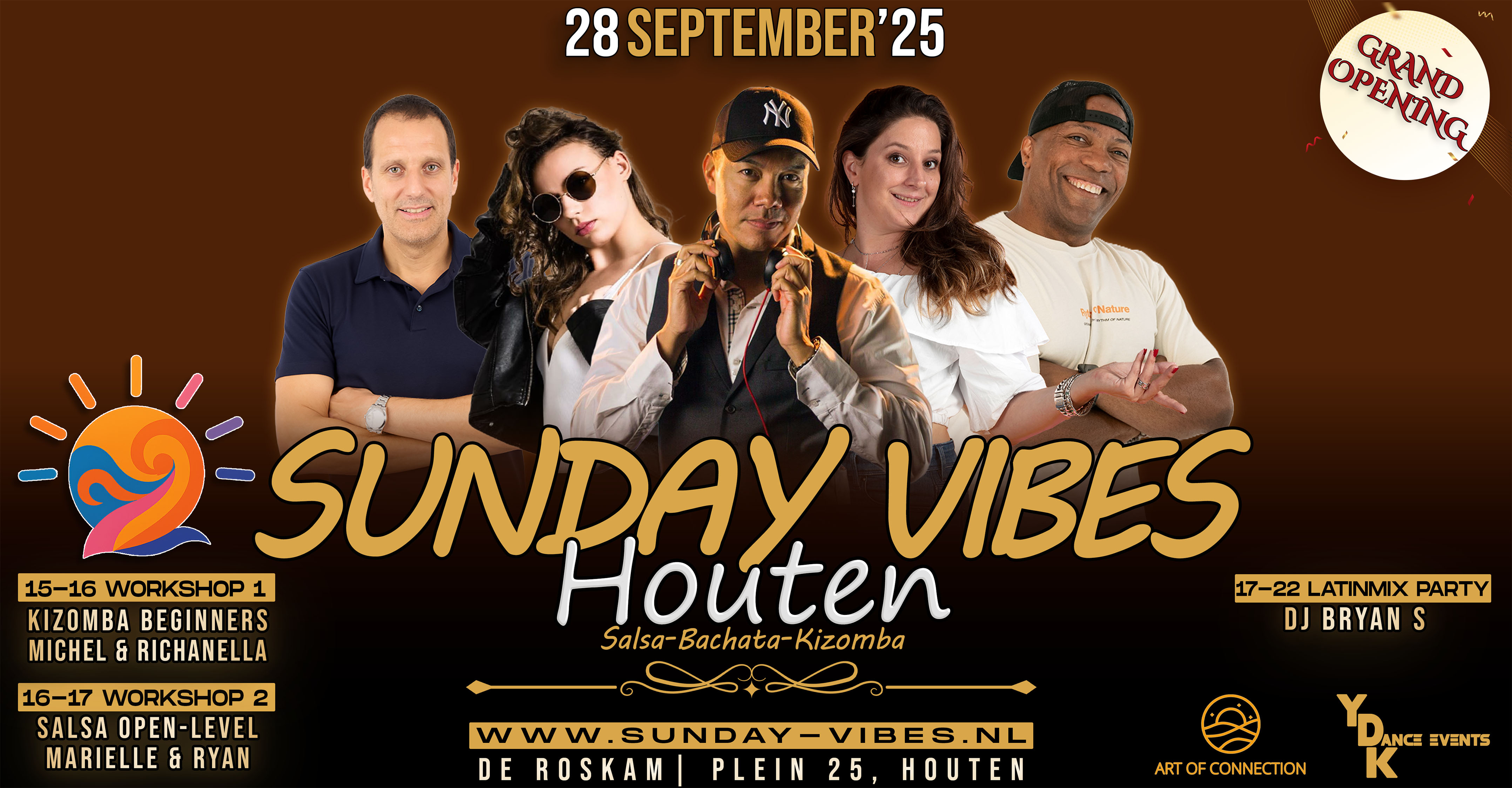 Cover photo for Sunday Vibes Houten Grand Opening by Sunday Vibes
