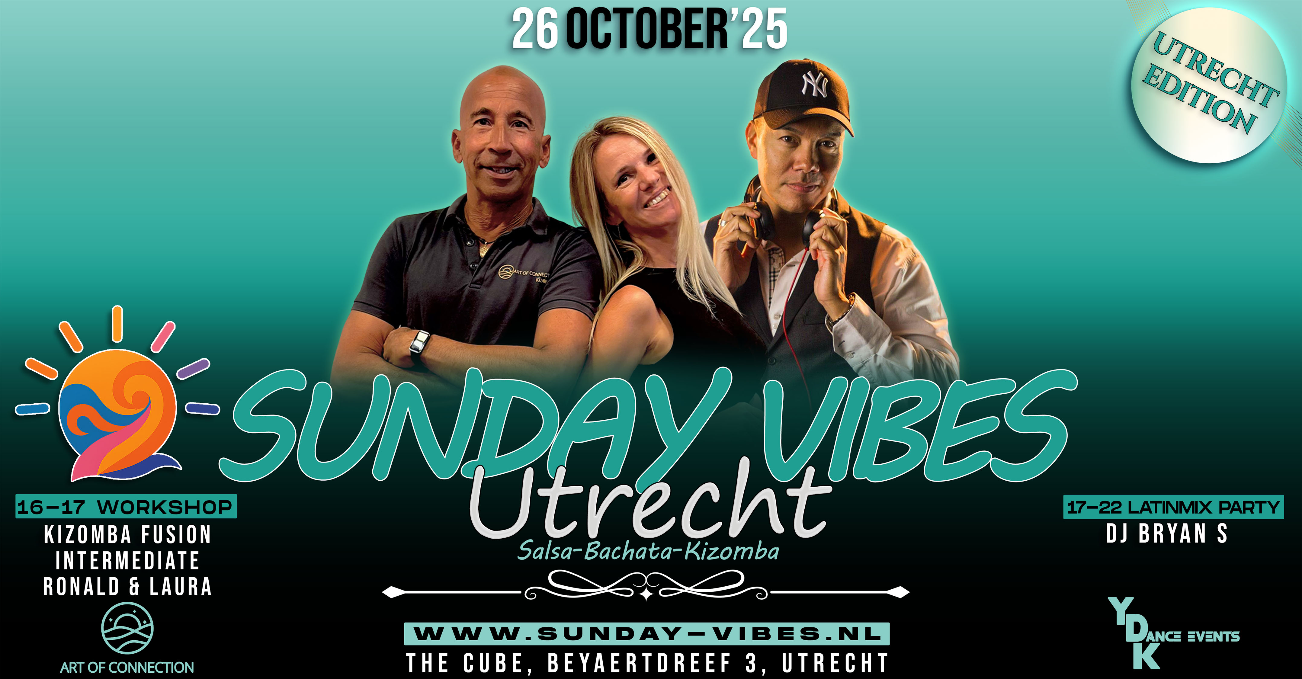 Cover photo for Sunday Vibes Utrecht by Sunday Vibes