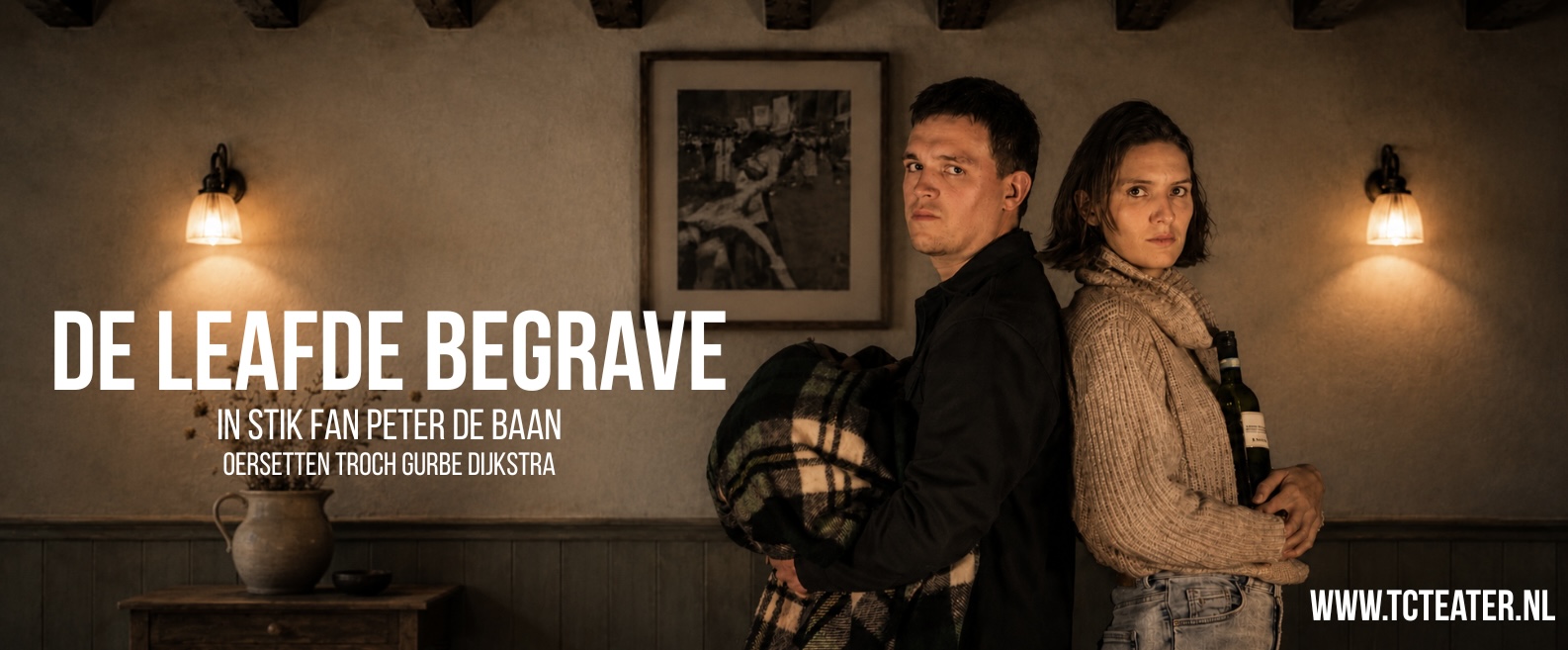 Cover photo for TC Teater spilet 'De leafde begrave' by TC Teater