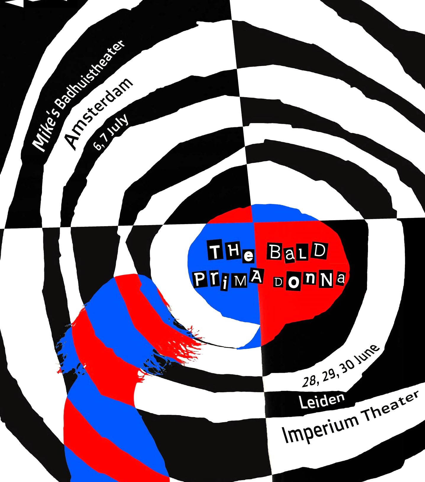 Cover photo for The Bald Primadonna door LET theater 7 Juli matinee by Badhuistheater
